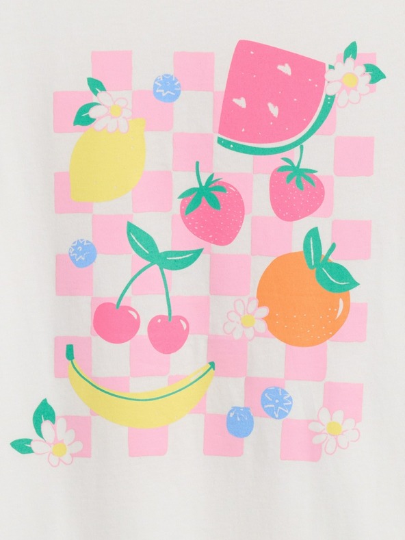 GAP Бебешка тениска с щампа Gap