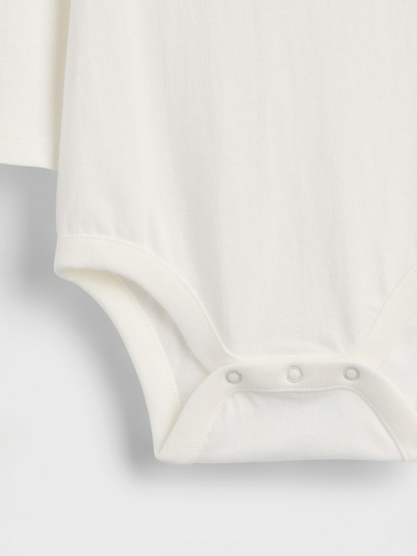 GAP Бебешко боди с лого Gap