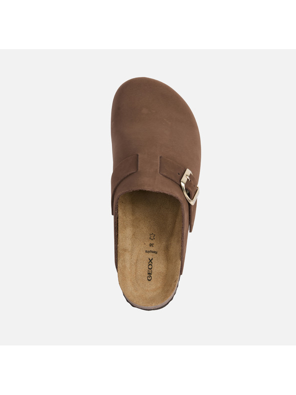 Geox Кафяви дамски сандали Geox Brionia