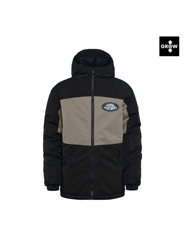 Horsefeathers Детско яке Juno - black/taupe
