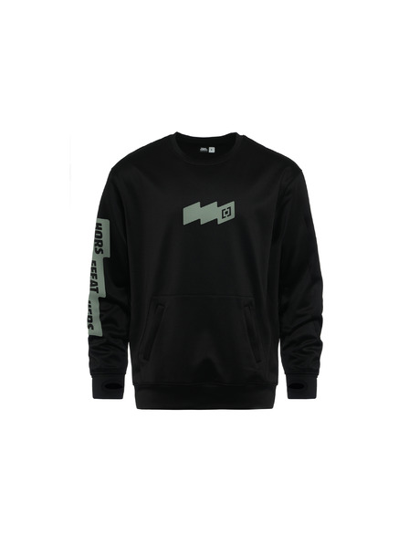 Horsefeathers Функционален суитшърт Morten - black