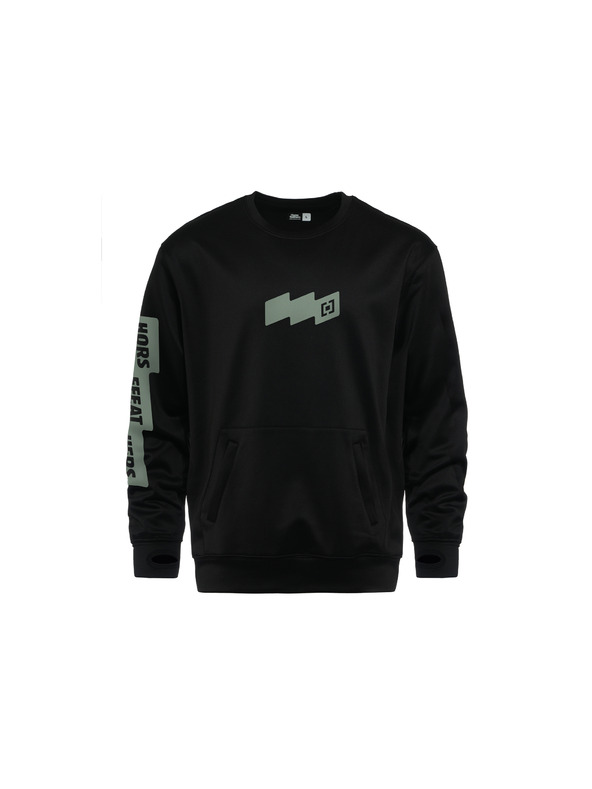 Horsefeathers Функционален суитшърт Morten - black