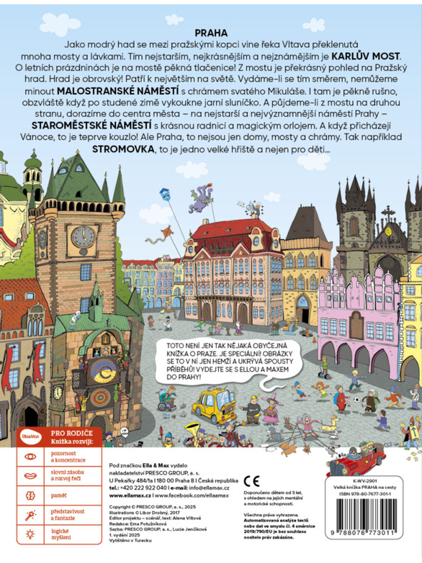 ELLA & MAX За пътеки – Голямата книга ПРАГА