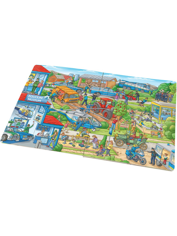 ELLA & MAX Голямата книжка ПОЛИЦИЯ за малките разказвачи