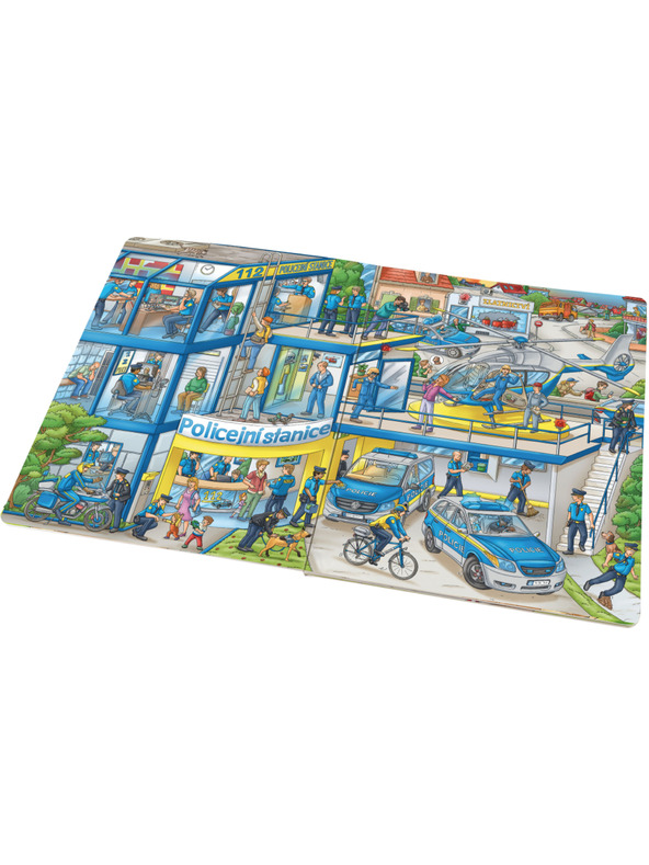 ELLA & MAX Голямата книжка ПОЛИЦИЯ за малките разказвачи