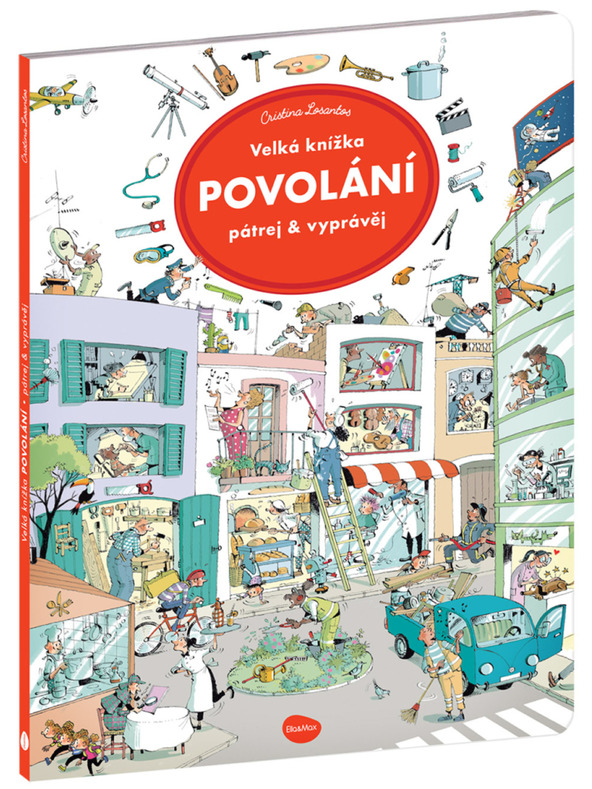 ELLA & MAX Голямата книжка ПРОФЕСИИ – Търси и разказвай