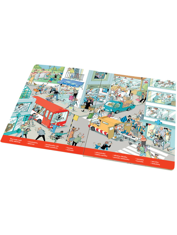 ELLA & MAX Голямата книжка ПРОФЕСИИ – Търси и разказвай