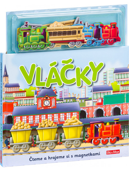 ELLA & MAX ВЛАКЧЕТА – Книжка с магнити
