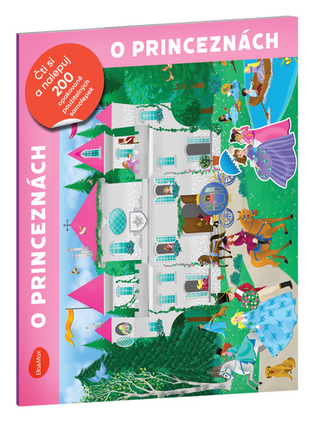 ELLA & MAX Чети и лепи – ЗА ПРИНЦЕСИТЕ, книга със стикери