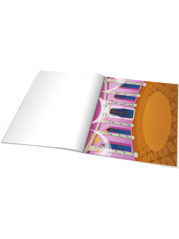 ELLA & MAX Чети и лепи – ЗА ПРИНЦЕСИТЕ, книга със стикери