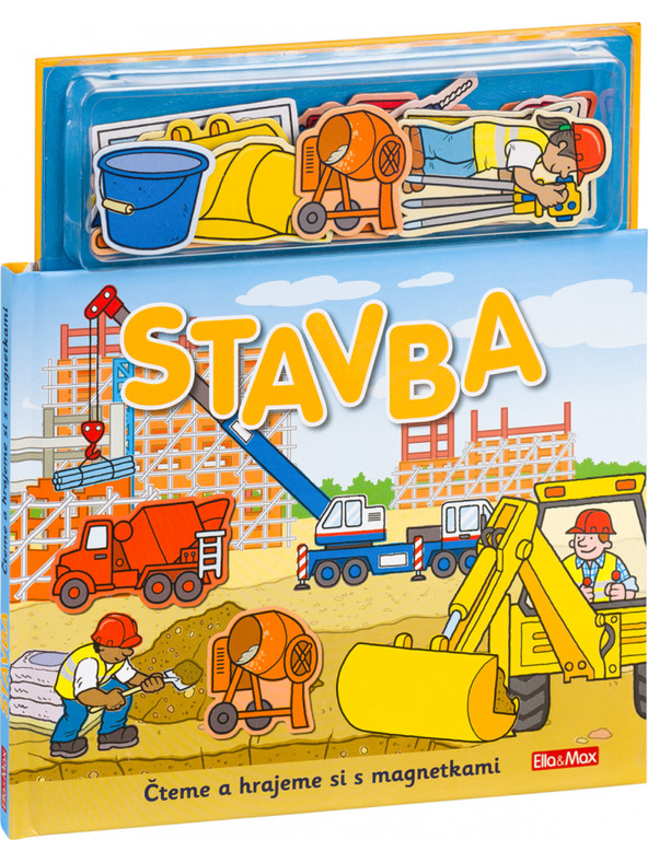 ELLA & MAX СТРОИТЕЛСТВО – Книжка с магнити
