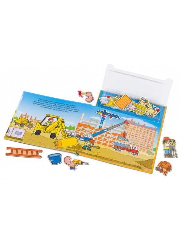 ELLA & MAX СТРОИТЕЛСТВО – Книжка с магнити