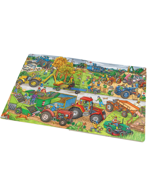 ELLA & MAX Голямата книжка ТРАКТОРИТЕ за малките разказвачи