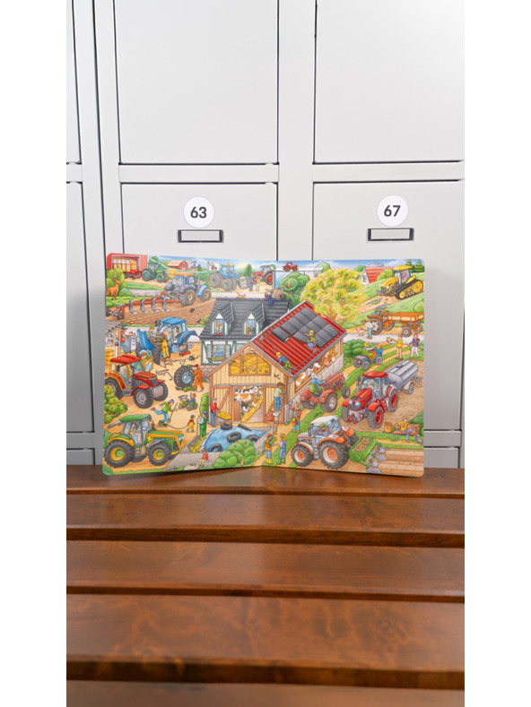 ELLA & MAX Голямата книжка ТРАКТОРИТЕ за малките разказвачи