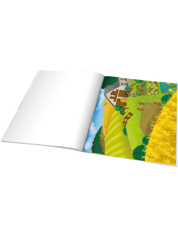 ELLA & MAX Чети и лепи – НА ФЕРМАТА, книга със стикери