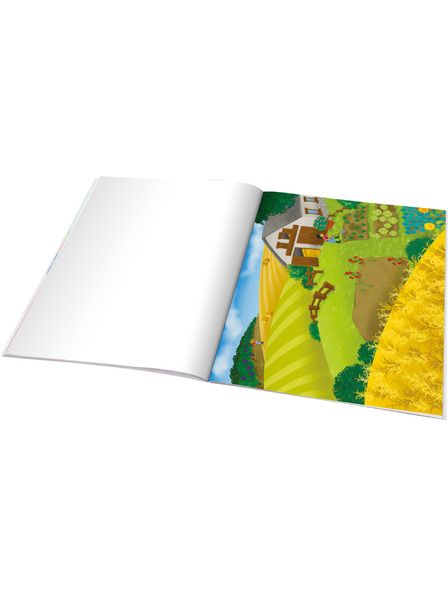 ELLA & MAX Чети и лепи – НА ФЕРМАТА, книга със стикери