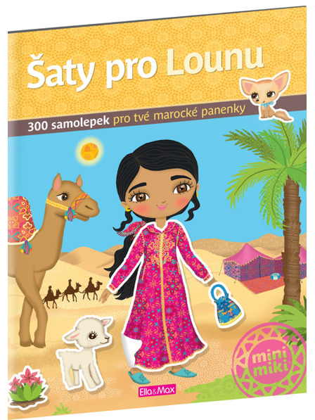 ELLA & MAX Рокли за ЛУНА – Книга със стикери