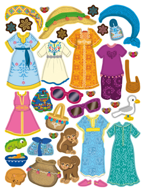 ELLA & MAX Рокли за ЛУНА – Книга със стикери