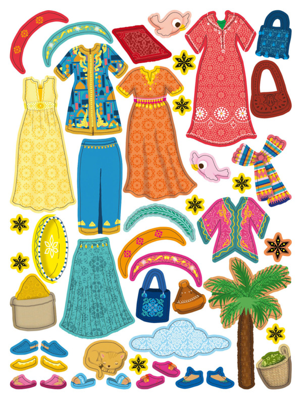 ELLA & MAX Рокли за ЛУНА – Книга със стикери