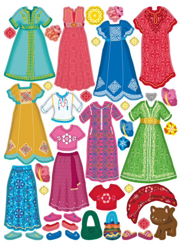 ELLA & MAX Рокли за ЛУНА – Книга със стикери