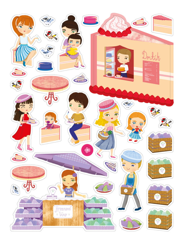 ELLA & MAX НАТАЛКА & БРНО ─ Град пълен със стикери