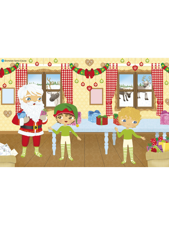 ELLA & MAX Облекла от целия свят КОЛЕДА ─ Книга със стикери