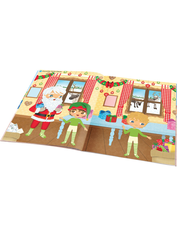 ELLA & MAX Облекла от целия свят КОЛЕДА ─ Книга със стикери