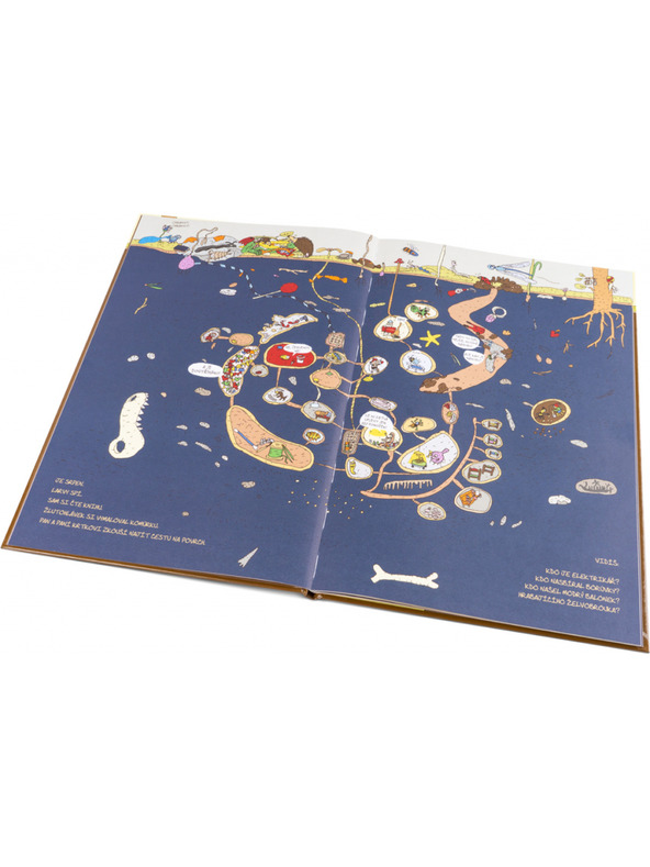 ELLA & MAX ХАЛÓ, ДОЛУ ДОЛУ! Година под земята – картинни истории