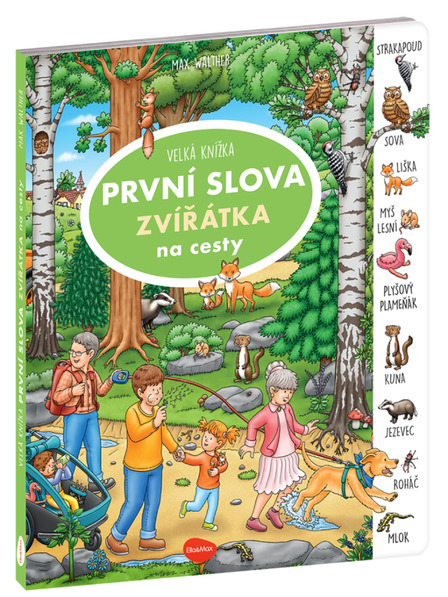 ELLA & MAX На пътешествия – Голяма книга ЖИВОТНИ – ПЪРВИ ДУМИ