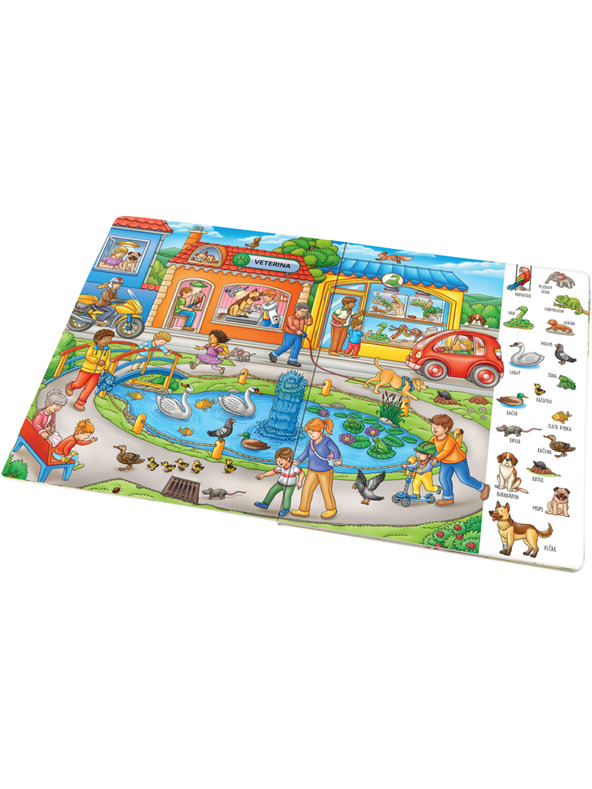 ELLA & MAX На пътешествия – Голяма книга ЖИВОТНИ – ПЪРВИ ДУМИ