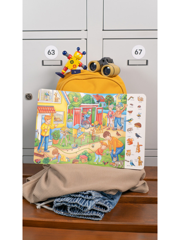 ELLA & MAX На пътешествия – Голяма книга ЖИВОТНИ – ПЪРВИ ДУМИ