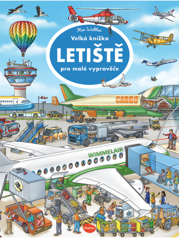 ELLA & MAX Голяма книга ЛЕТИЩЕ за малки разказвачи