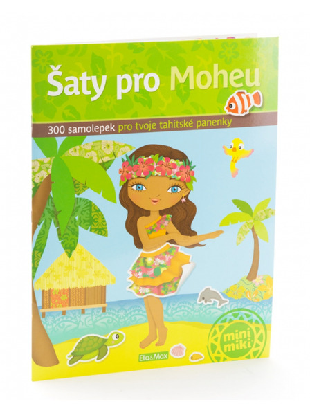 ELLA & MAX Облекла за Мохеу - книга със стикери