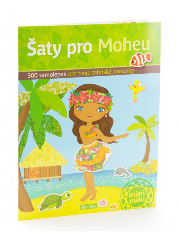ELLA & MAX Облекла за Мохеу - книга със стикери
