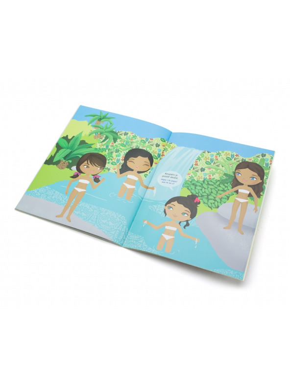 ELLA & MAX Облекла за Мохеу - книга със стикери