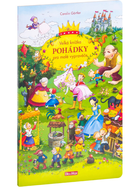 ELLA & MAX Голяма книга ПРИКАЗКИ за малки разказвачи