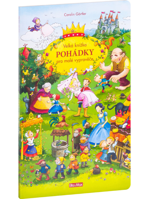 ELLA & MAX Голяма книга ПРИКАЗКИ за малки разказвачи