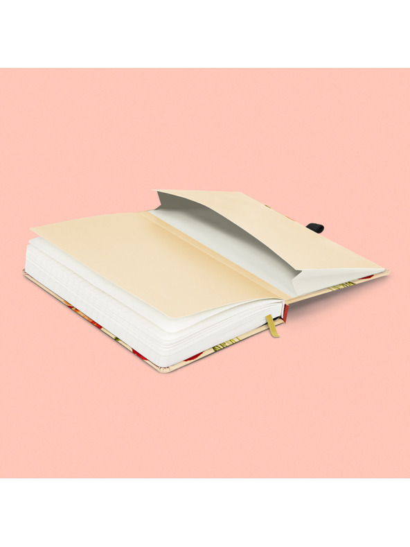 NOTIQUE NOTIQUE Бележник Макове на Катерина Winterová, линиран, 13 x 21 см