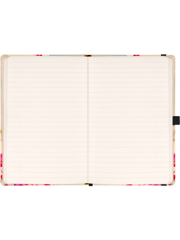 NOTIQUE NOTIQUE Бележник Птички – сакура на Катерина Winterová, линиран, 13 x 21 см