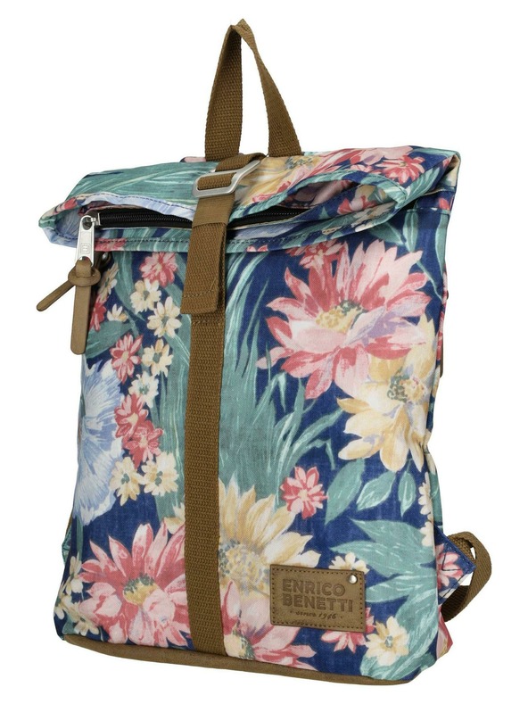 Enrico Benetti Раница Enrico Benetti Santiago 46214 Navy Flower