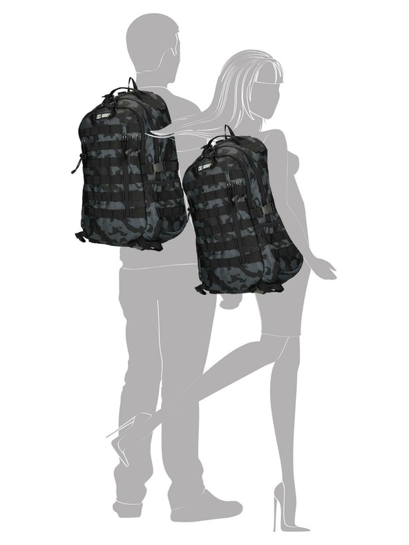 Enrico Benetti Раница Enrico Benetti Arizona 47244 Black Camouflage