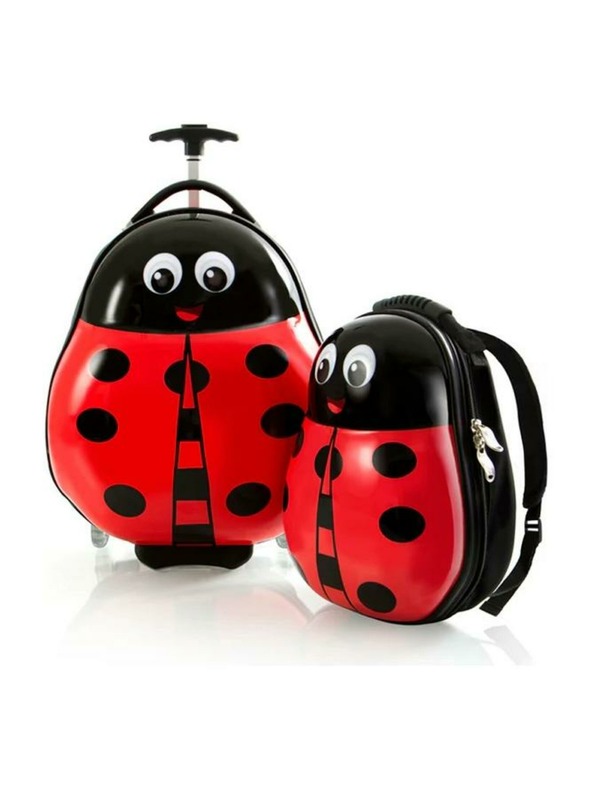 Heys Детски куфар Heys Travel Tots Lady Bug – комплект раница и куфар