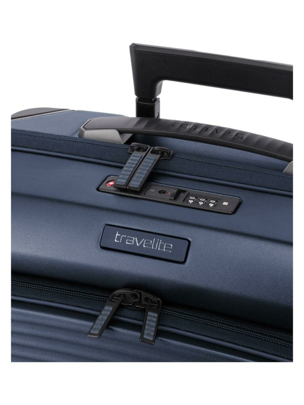 Travelite Пътен куфар Travelite Millennium S Front pocket Navy
