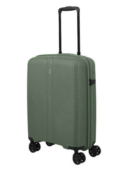 Travelite Пътен куфар Travelite Air Stripe S Green