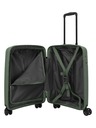 Travelite Пътен куфар Travelite Air Stripe S Green