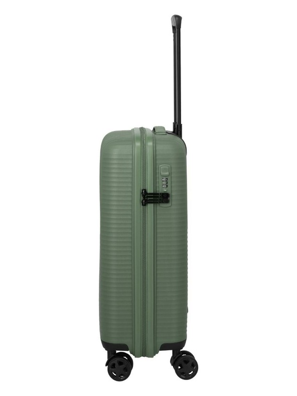 Travelite Пътен куфар Travelite Air Stripe S Green