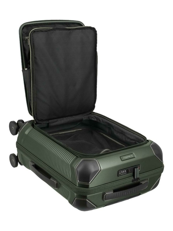 Travelite Пътен куфар Travelite Millennium S Front pocket Pine Green