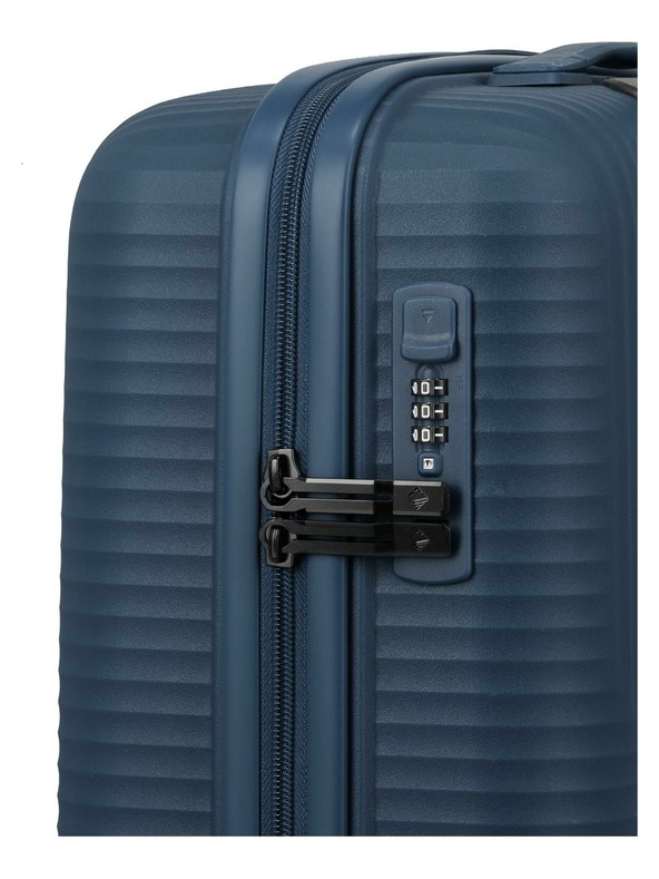 Travelite Пътен куфар Travelite Air Stripe S Navy