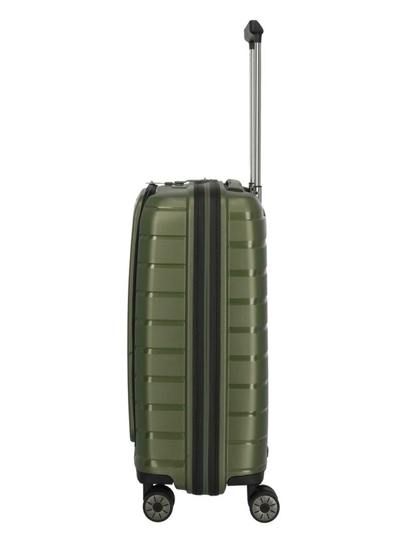 Travelite Пътен куфар Travelite Air Base 4w S Front pocket Olive