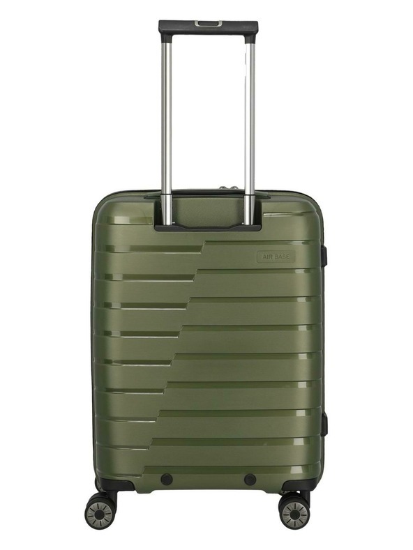 Travelite Пътен куфар Travelite Air Base 4w S Front pocket Olive